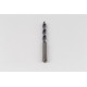 5.5mm Ø Carbide Drill, 6mm Shank x 140° Point Angle x 28° Helix, 8XD, 2 Flute, TiAlN Coated, GP, TSC