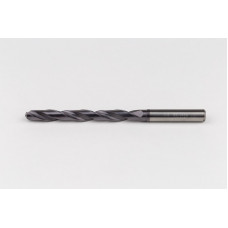 Твердосплавне свердло Ø 7 мм, хвостовик 8 мм x кут вістря 140° x спіраль 27°, 8XD, 2 канавки, покриття TiAlN, GP, TSC