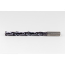Твердосплавне свердло Ø 15,5 мм, хвостовик 16 мм x кут вершини 140° x спіраль 29°, 8XD, 2 канавки, покриття TiAlN, GP, TSC