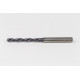 3mm Ø Carbide Drill, 6mm Shank x 140° Point Angle x 23° Helix, 8XD, 2 Flute, TiAlN Coated, Inox / SS, TSC