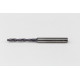 3.5mm Ø Carbide Drill, 6mm Shank x 140° Point Angle x 26° Helix, 8XD, 2 Flute, TiAlN Coated, Inox / SS, TSC