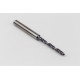 3.5mm Ø Carbide Drill, 6mm Shank x 140° Point Angle x 26° Helix, 8XD, 2 Flute, TiAlN Coated, Inox / SS, TSC