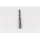 4.5mm Ø Carbide Drill, 6mm Shank x 140° Point Angle x 32° Helix, 8XD, 2 Flute, TiAlN Coated, Inox / SS, TSC