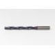 11mm Ø Carbide Drill, 12mm Shank x 140° Point Angle x 28° Helix, 8XD, 2 Flute, TiAlN Coated, Inox / SS, TSC
