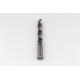 13mm Ø Carbide Drill, 14mm Shank x 140° Point Angle x 28° Helix, 8XD, 2 Flute, TiAlN Coated, Inox / SS, TSC