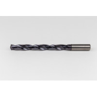Твердосплавне свердло Ø 15 мм, хвостовик 16 мм x кут вістря 140° x спіраль 28°, 8XD, 2 канавки, покриття TiAlN, нержавіюча сталь / сталь, TSC