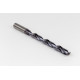 15mm Ø Carbide Drill, 16mm Shank x 140° Point Angle x 28° Helix, 8XD, 2 Flute, TiAlN Coated, Inox / SS, TSC