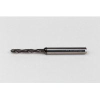 3.3mm Ø Carbide Drill, 6mm Shank x 118° Point Angle x 25° Helix, 5XD, 2 Flute, DLC Coated, AL, TSC