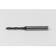 3.3mm Ø Carbide Drill, 6mm Shank x 118° Point Angle x 25° Helix, 5XD, 2 Flute, DLC Coated, AL, TSC
