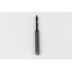 3.3mm Ø Carbide Drill, 6mm Shank x 118° Point Angle x 25° Helix, 5XD, 2 Flute, DLC Coated, AL, TSC