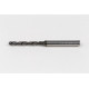 4.2mm Ø Carbide Drill, 6mm Shank x 118° Point Angle x 30° Helix, 5XD, 2 Flute, DLC Coated, AL, TSC