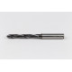 5.5mm Ø Carbide Drill, 6mm Shank x 118° Point Angle x 28° Helix, 5XD, 2 Flute, DLC Coated, AL, TSC