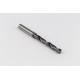 5.5mm Ø Carbide Drill, 6mm Shank x 118° Point Angle x 28° Helix, 5XD, 2 Flute, DLC Coated, AL, TSC