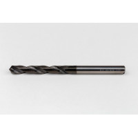 Твердосплавне свердло Ø 6 мм, хвостовик 6 мм x кут вістря 118° x спіраль 30°, 5XD, 2 канавки, покриття DLC, алюміній, TSC