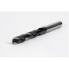 Твердосплавне свердло Ø 7,4 мм, хвостовик 8 мм x кут вершини 118° x спіраль 28°, 5XD, 2 канавки, покриття DLC, алюміній, TSC