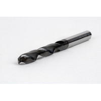Твердосплавне свердло Ø 7,5 мм, хвостовик 8 мм x кут вістря 118° x спіраль 28°, 5XD, 2 канавки, покриття DLC, алюміній, TSC