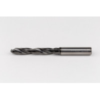 Твердосплавне свердло Ø 8,7 мм, хвостовик 10 мм x кут вістря 118° x спіраль 27°, 5XD, 2 канавки, покриття DLC, алюміній, TSC