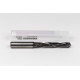 10.5mm Ø Carbide Drill, 12mm Shank x 118° Point Angle x 27° Helix, 5XD, 2 Flute, DLC Coated, AL, TSC