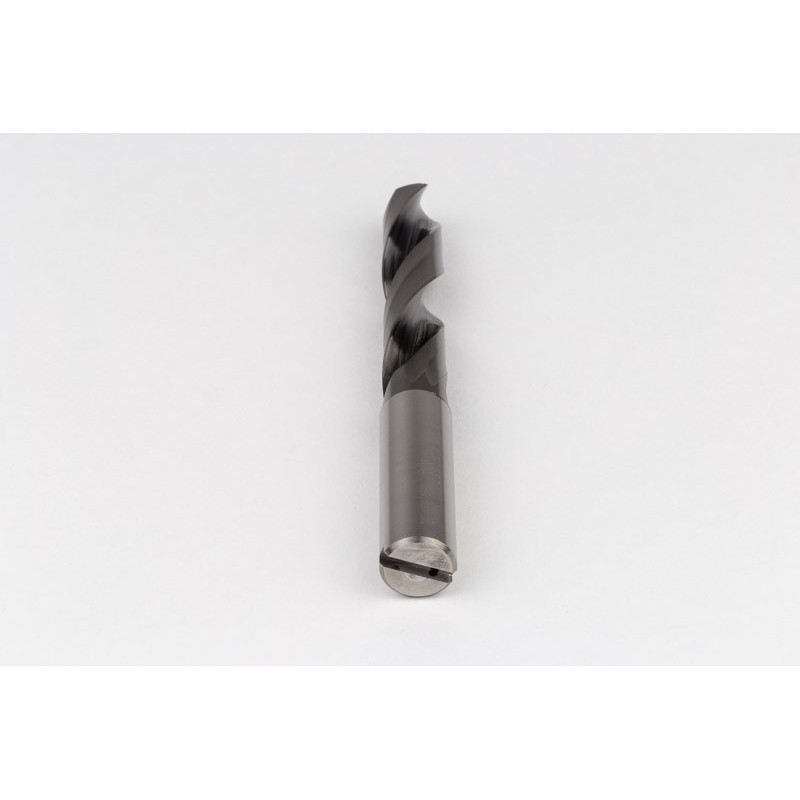 13mm Ø Carbide Drill, 14mm Shank x 118° Point Angle x 28° Helix, 5XD, 2 Flute, DLC Coated, AL, TSC