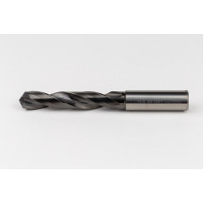 Твердосплавне свердло Ø 15,5 мм, хвостовик 16 мм x кут вершини 118° x спіраль 29°, 5XD, 2 канавки, покриття DLC, алюміній, TSC