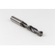 15.5mm Ø Carbide Drill, 16mm Shank x 118° Point Angle x 29° Helix, 5XD, 2 Flute, DLC Coated, AL, TSC