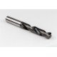 16mm Ø Carbide Drill, 16mm Shank x 118° Point Angle x 30° Helix, 5XD, 2 Flute, DLC Coated, AL, TSC