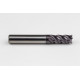 12mm Dia. Carbide Fine Roughing End Mill, 4 Flute, TiAlN Coated, 12mm Smooth Shank x 26mm LOC, 0.2mm Chamfer, FPCHH