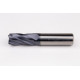 20mm Dia. Carbide Fine Roughing End Mill, 4 Flute, TiAlN Coated, 20mm Smooth Shank x 38mm LOC, 0.55mm Chamfer, FPCHH