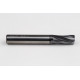 10mm Dia. Carbide Fine Roughing End Mill, 4 Flute, Hyb. AlCrN Coated, 10mm Smooth Shank x 22mm LOC, 0.6mm Chamfer, FPCLH