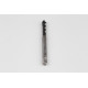 M6x1.0 M HSS-E Spiral Flute Tap, 6mm Shank x 10mm Thread Length, 2.5XD, Mod. Bottoming, 3 Flute, 6H, Hardslick Coated