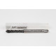M6x1.0 M HSS-E Spiral Flute Tap, 6mm Shank x 10mm Thread Length, 2.5XD, Mod. Bottoming, 3 Flute, 6H, Hardslick Coated