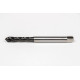M7x1.0 M HSS-E Spiral Flute Tap, 7mm Shank x 10mm Thread Length, 2.5XD, Mod. Bottoming, 3 Flute, 6H, Hardslick Coated