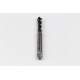 M8x1.25 M HSS-E Spiral Flute Tap, 8mm Shank x 13mm Thread Length, 2.5XD, Mod. Bottoming, 3 Flute, 6H, Hardslick Coated