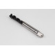 M10x1.5 M HSS-E Spiral Flute Tap, 10mm Shank x 15mm Thread Length, 2.5XD, Mod. Bottoming, 3 Flute, 6H, Hardslick Coated