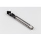 M14x2.0 M HSS-E Spiral Flute Tap, 11mm Shank x 20mm Thread Length, 2.5XD, Mod. Bottoming, 3 Flute, 6H, Hardslick Coated