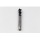 M14x2.0 M HSS-E Spiral Flute Tap, 11mm Shank x 20mm Thread Length, 2.5XD, Mod. Bottoming, 3 Flute, 6H, Hardslick Coated