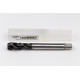 M14x2.0 M HSS-E Spiral Flute Tap, 11mm Shank x 20mm Thread Length, 2.5XD, Mod. Bottoming, 3 Flute, 6H, Hardslick Coated