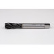 M18x2.5 M HSS-E Spiral Flute Tap, 14mm Shank x 25mm Thread Length, 2.5XD, Mod. Bottoming, 4 Flute, 6H, Hardslick Coated