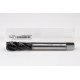 M18x2.5 M HSS-E Spiral Flute Tap, 14mm Shank x 25mm Thread Length, 2.5XD, Mod. Bottoming, 4 Flute, 6H, Hardslick Coated