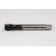 M20x2.5 M HSS-E Spiral Flute Tap, 16mm Shank x 25mm Thread Length, 2.5XD, Mod. Bottoming, 4 Flute, 6H, Hardslick Coated