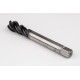 M20x2.5 M HSS-E Spiral Flute Tap, 16mm Shank x 25mm Thread Length, 2.5XD, Mod. Bottoming, 4 Flute, 6H, Hardslick Coated