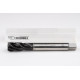 M20x2.5 M HSS-E Spiral Flute Tap, 16mm Shank x 25mm Thread Length, 2.5XD, Mod. Bottoming, 4 Flute, 6H, Hardslick Coated