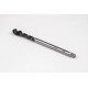 M6x0.75 MF HSS-E Spiral Flute Tap, 4.5mm Shank x 8mm Thread Length, 2.5XD, Mod. Bottoming, 3 Flute, 6HX, Hardslick Coated