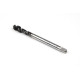 M7x0.75 MF HSS-E Spiral Flute Tap, 5.5mm Shank x 10mm Thread Length, 2.5XD, Mod. Bottoming, 3 Flute, 6HX, Hardslick Coated