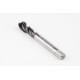 M14x1.5 MF HSS-E Spiral Flute Tap, 11mm Shank x 15mm Thread Length, 2.5XD, Mod. Bottoming, 3 Flute, 6HX, Hardslick Coated
