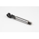 M16x1.5 MF HSS-E Spiral Flute Tap, 12mm Shank x 15mm Thread Length, 2.5XD, Mod. Bottoming, 3 Flute, 6HX, Hardslick Coated