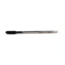 M4x0.5 MF HSS-E Spiral Point Tap, 2.8mm Shank x 10mm Thread Length, 3XD, Plug, 3 Flute, 6H, Hardslick Coated