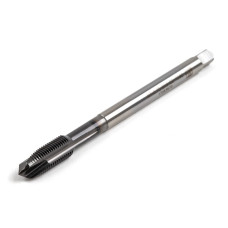 M7x0.75 MF HSS-E Spiral Point Tap, 5.5mm Shank x 14mm Thread Length, 3XD, Plug, 3 Flute, 6H, Hardslick Coated