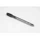 M8x1.0 MF HSS-E Spiral Point Tap, 6mm Shank x 17mm Thread Length, 3XD, Plug, 3 Flute, 6H, Hardslick Coated