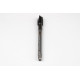 M8x1.0 MF HSS-E Spiral Point Tap, 6mm Shank x 17mm Thread Length, 3XD, Plug, 3 Flute, 6H, Hardslick Coated